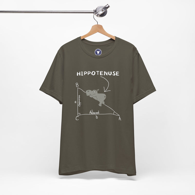 Geometry Hippotenuse Hypotenuse - Premium Unisex Crewneck T-Shirt