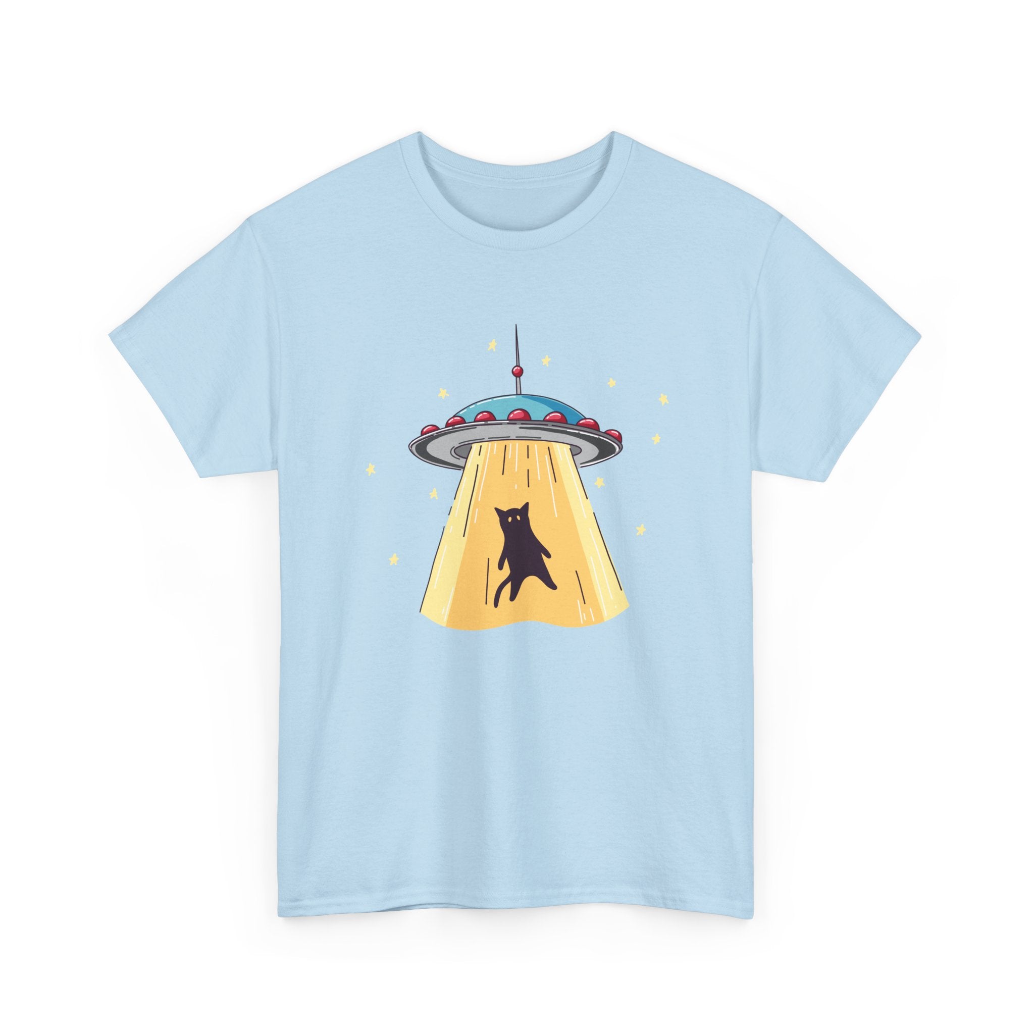 Cat Ufo Abduction - Ufo Shirt -  Unisex Crewneck T-Shirt