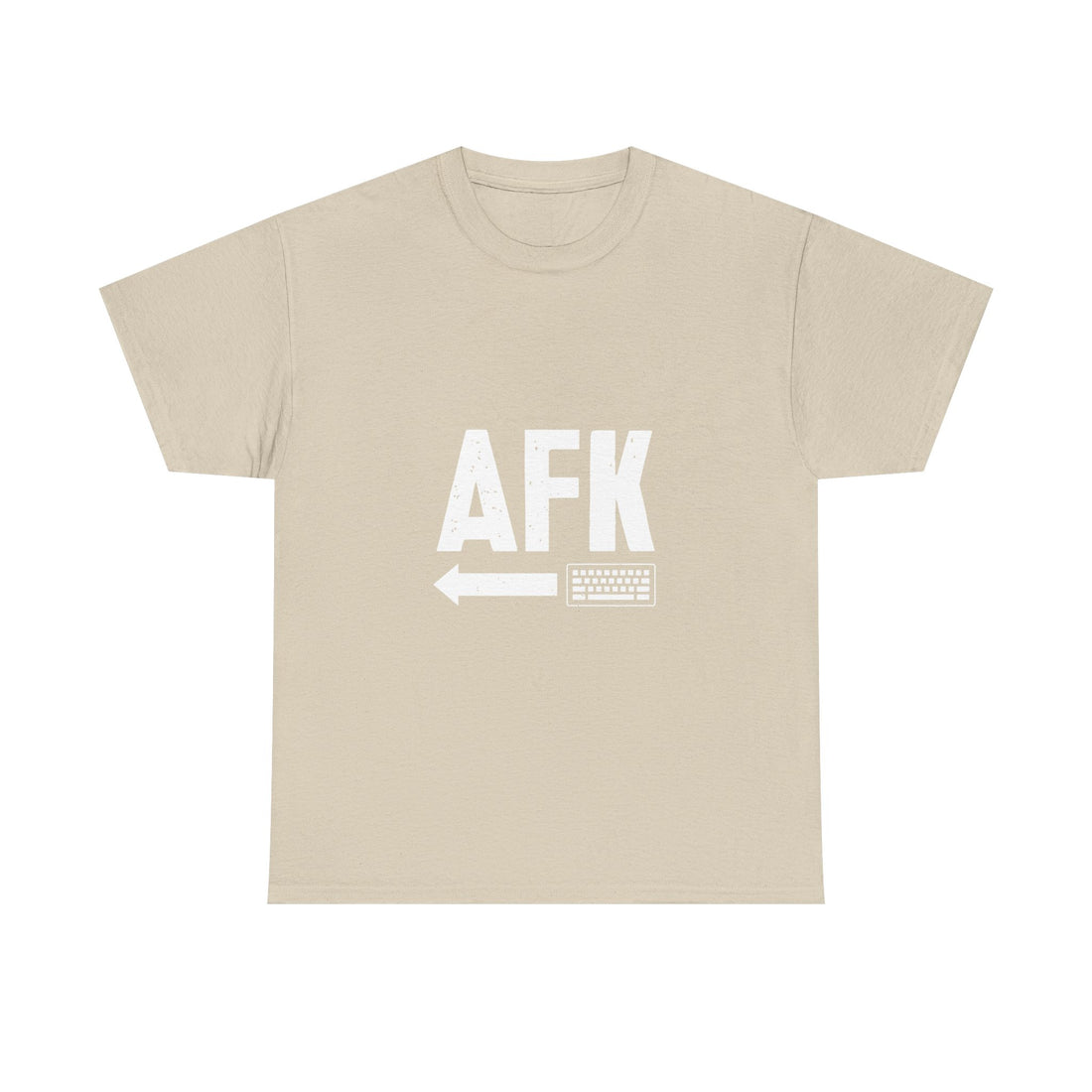 AFK Keyboard T-Shirt, Gamer Tee, Keyboard Lover Gift, Geek T-Shirt, Nerd Shirt, Video Game Apparel, Computer Humor Top, Casual Wear
