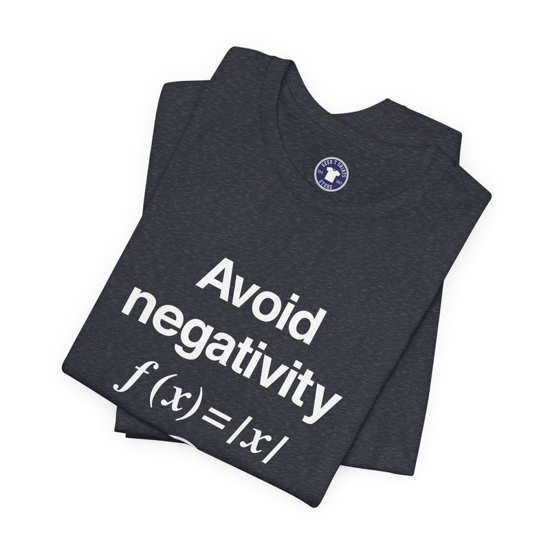 Avoid Negativity - Premium Unisex Crewneck T-Shirt