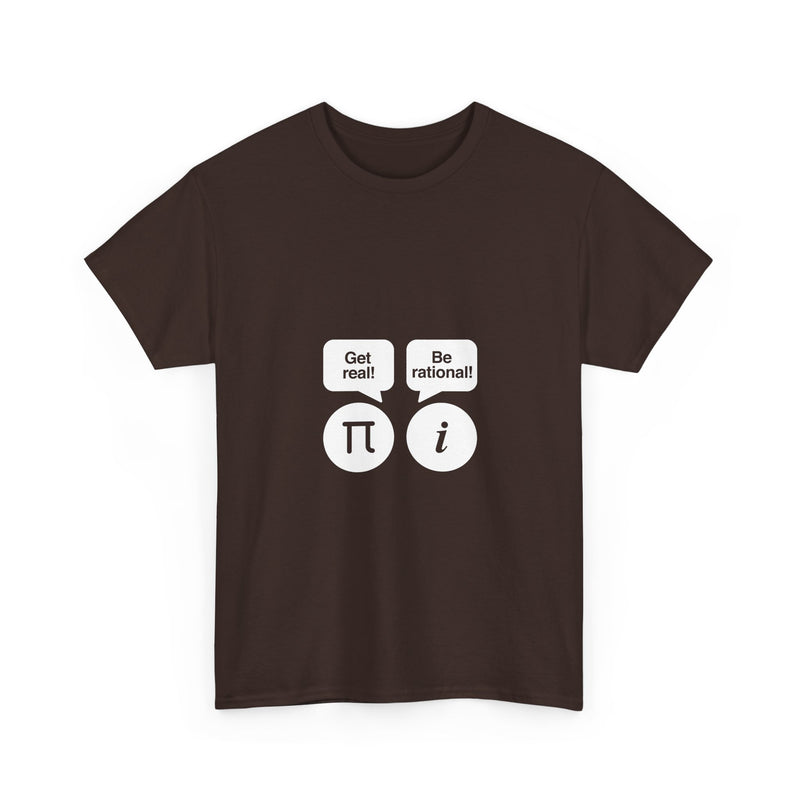 Math Geek T-Shirt, Nerd Shirt, Fun Math Joke Tee, Pi Get Real, Imaginary Number Humor, Geek Humor Gift, STEM Shirt, Math Lover Top