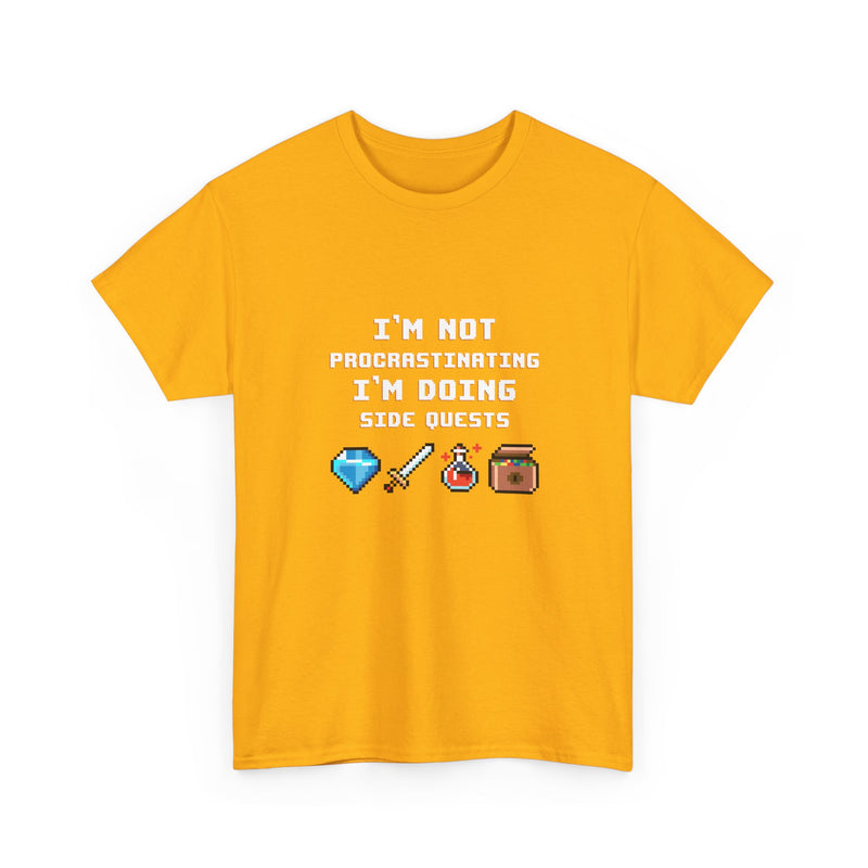 I'm Not Procrastinating I'm Doing Side Quests - Regular Unisex Crewneck T-Shirt