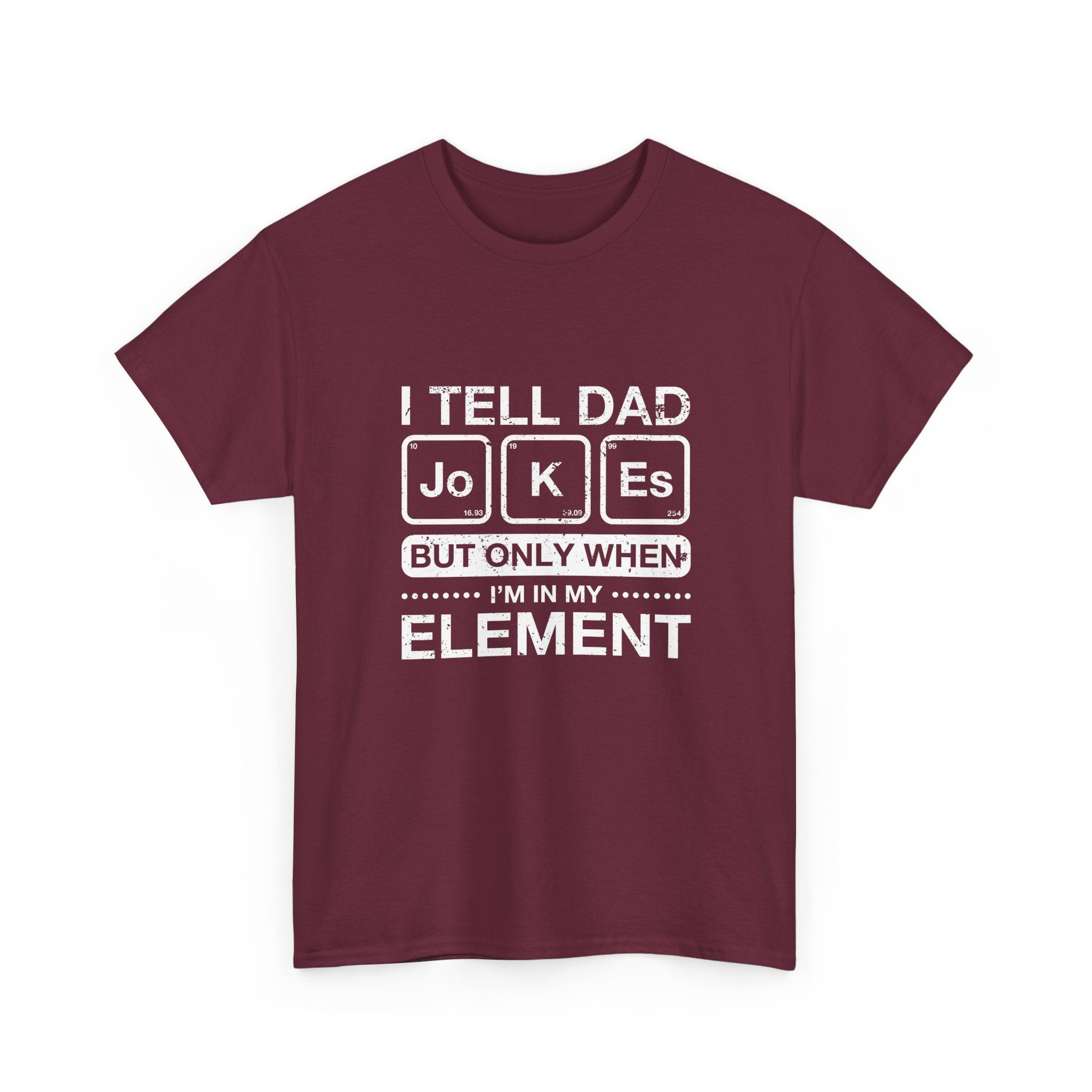 I Tell Dad Jokes - But Only When I'm In My Element - Regular Unisex Crewneck T-Shirt