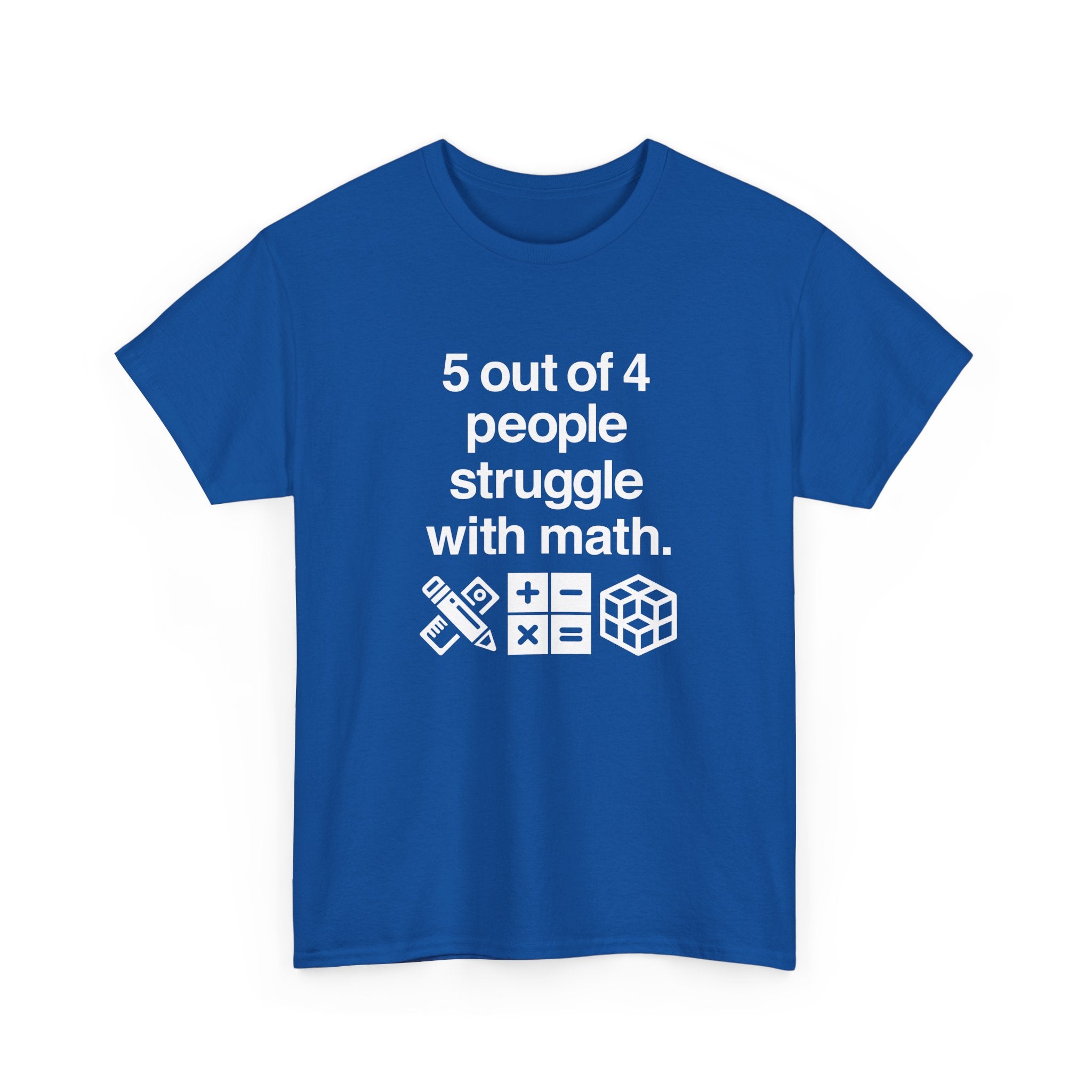 Five Out Of Four People -  Unisex Crewneck T-Shirt