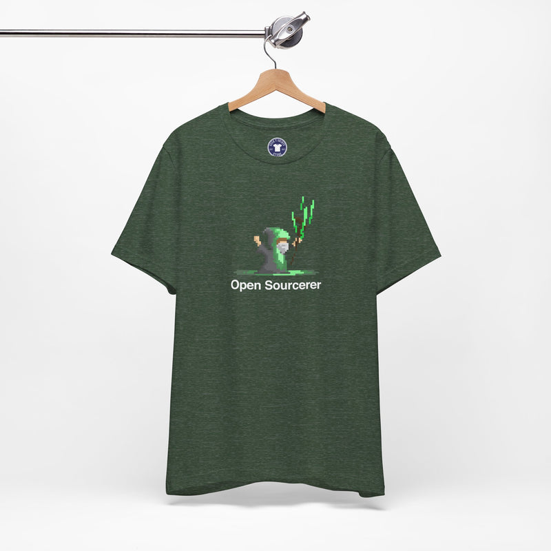 Open Sourcerer - Web Developer - Premium Unisex Crewneck T-Shirt
