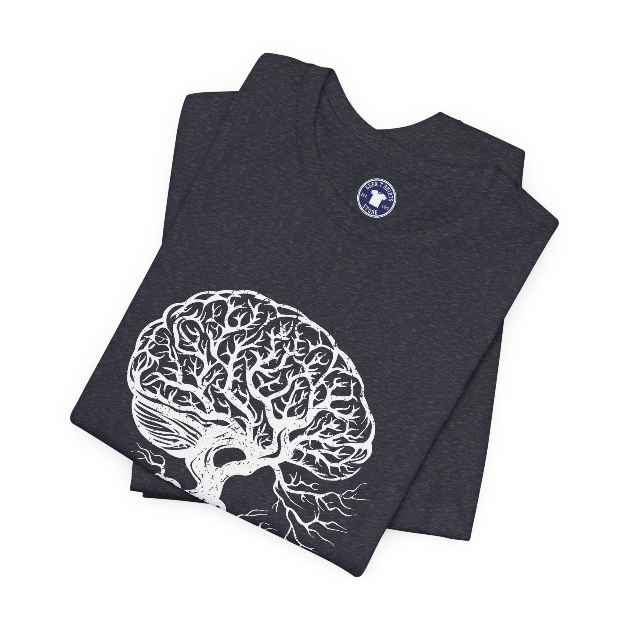 Brain Tree - Premium Unisex Crewneck T-Shirt