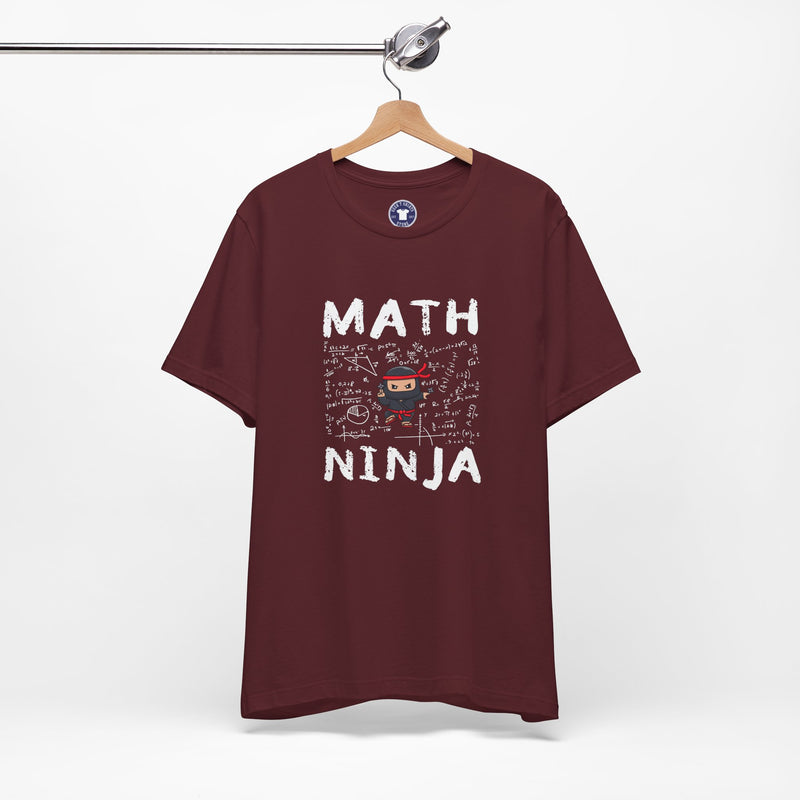 Math Ninja - Math Teacher - Premium Unisex Crewneck T-Shirt