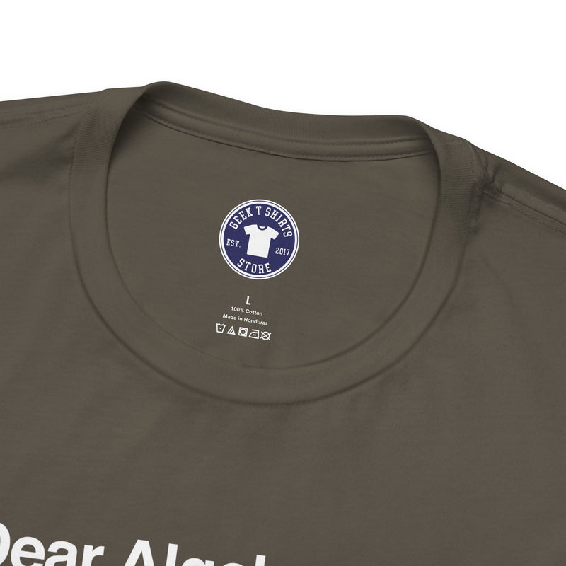 Dear Algebra - Math Teacher - Premium Unisex Crewneck T-Shirt