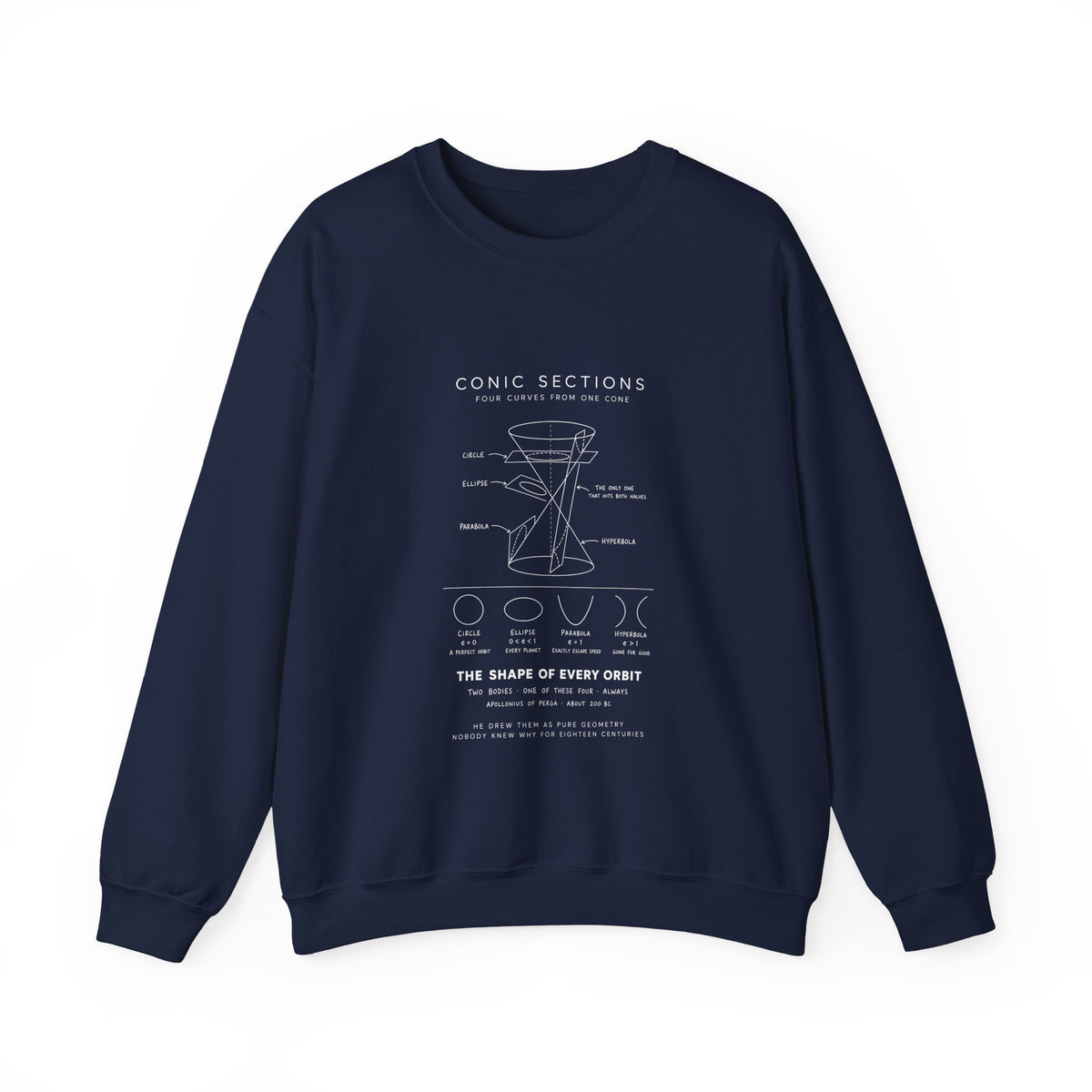 Conic Sections Sweatshirt