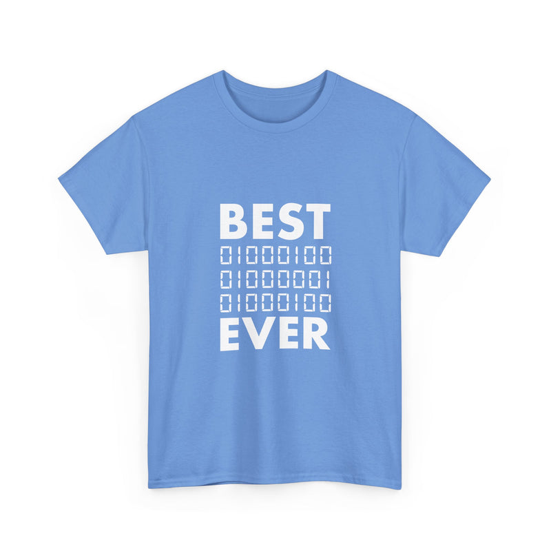 Geek T-Shirt Best Ever Binary Code Shirt, Nerd Shirt, Coding Gift, Programmer Tee, Tech Humor Apparel, Computer Science Top, Fun Geek Wear