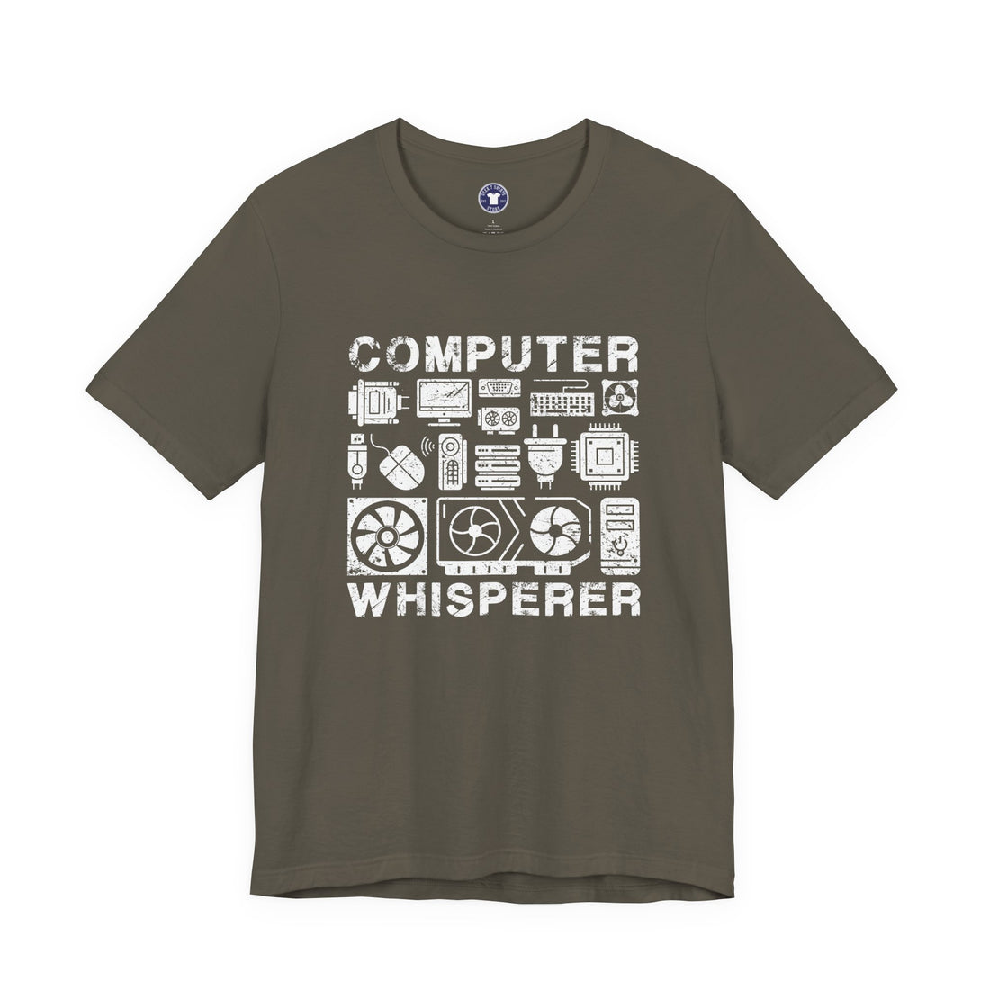 Computer Whisperer - Premium Unisex Crewneck T-Shirt
