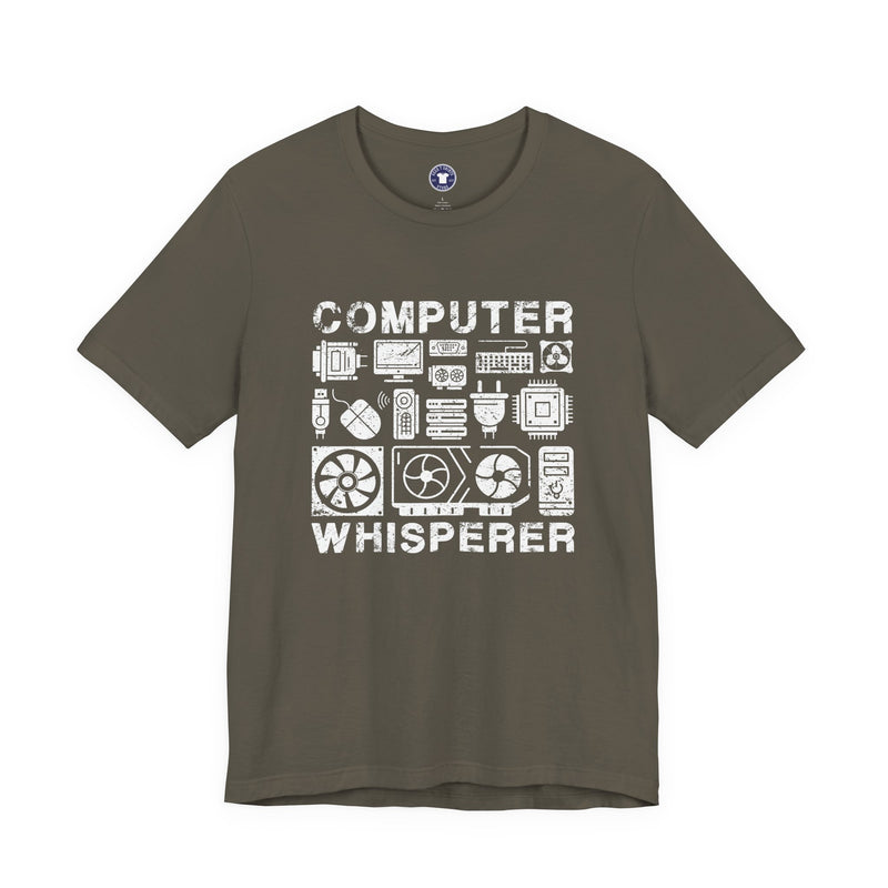 Computer Whisperer - Premium Unisex Crewneck T-Shirt