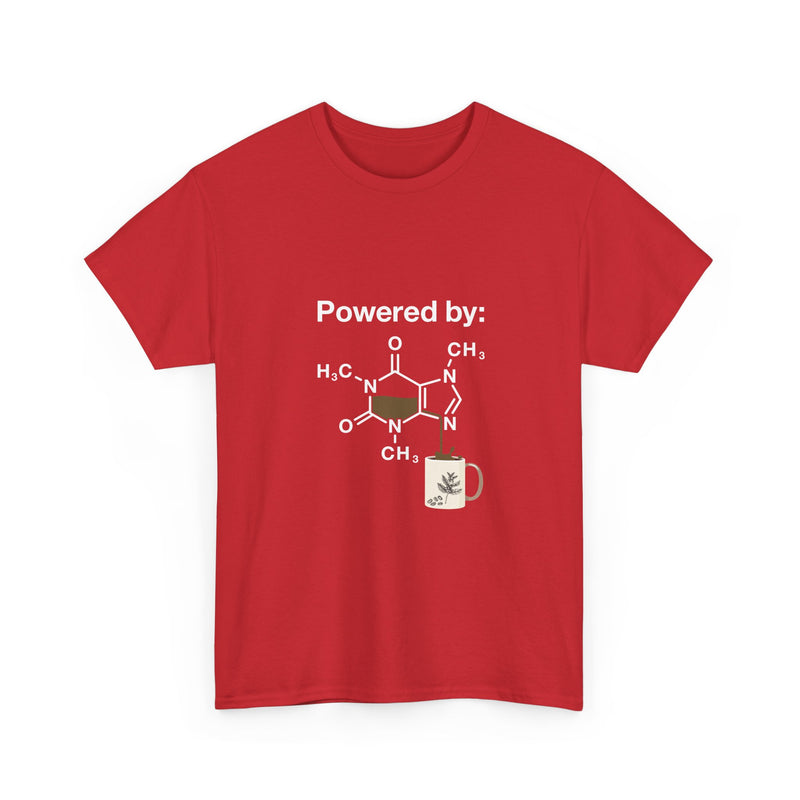 Caffeine Molecule T-Shirt, Coffee Science Tee, Geek T-Shirt, Nerd Shirt, Chemistry Humor Gift, Coffee Lover Present, Science Art Apparel