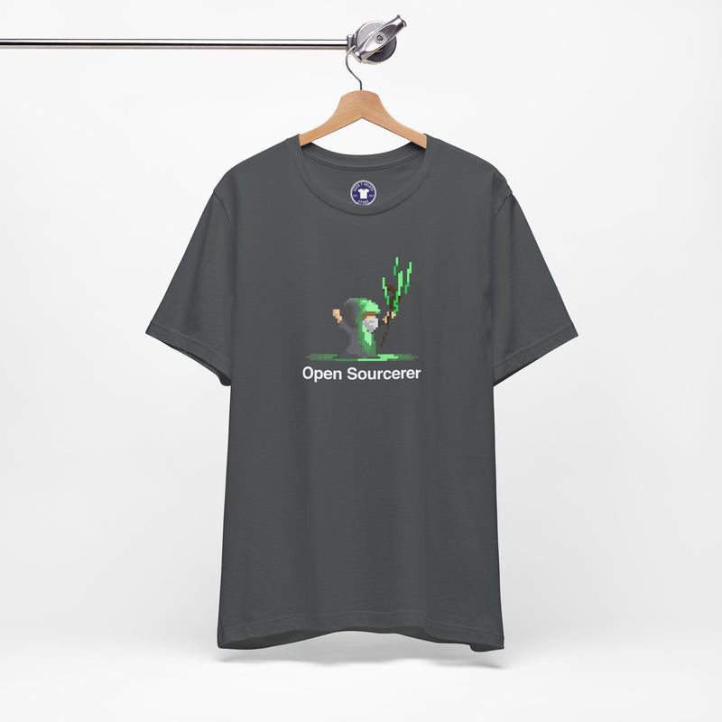 Open Sourcerer - Web Developer - Premium Unisex Crewneck T-Shirt