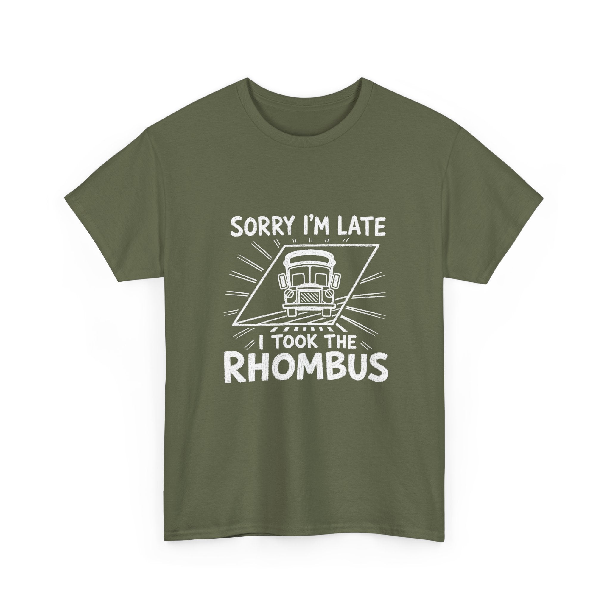 Sorry I'm Late, I Took The Rhombus