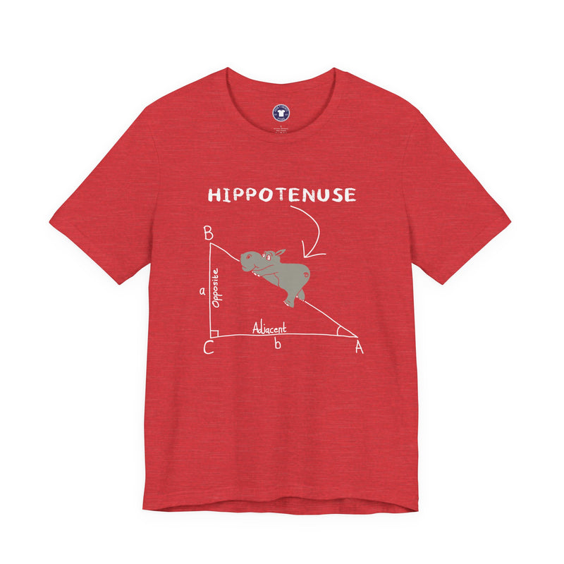 Geometry Hippotenuse Hypotenuse - Premium Unisex Crewneck T-Shirt