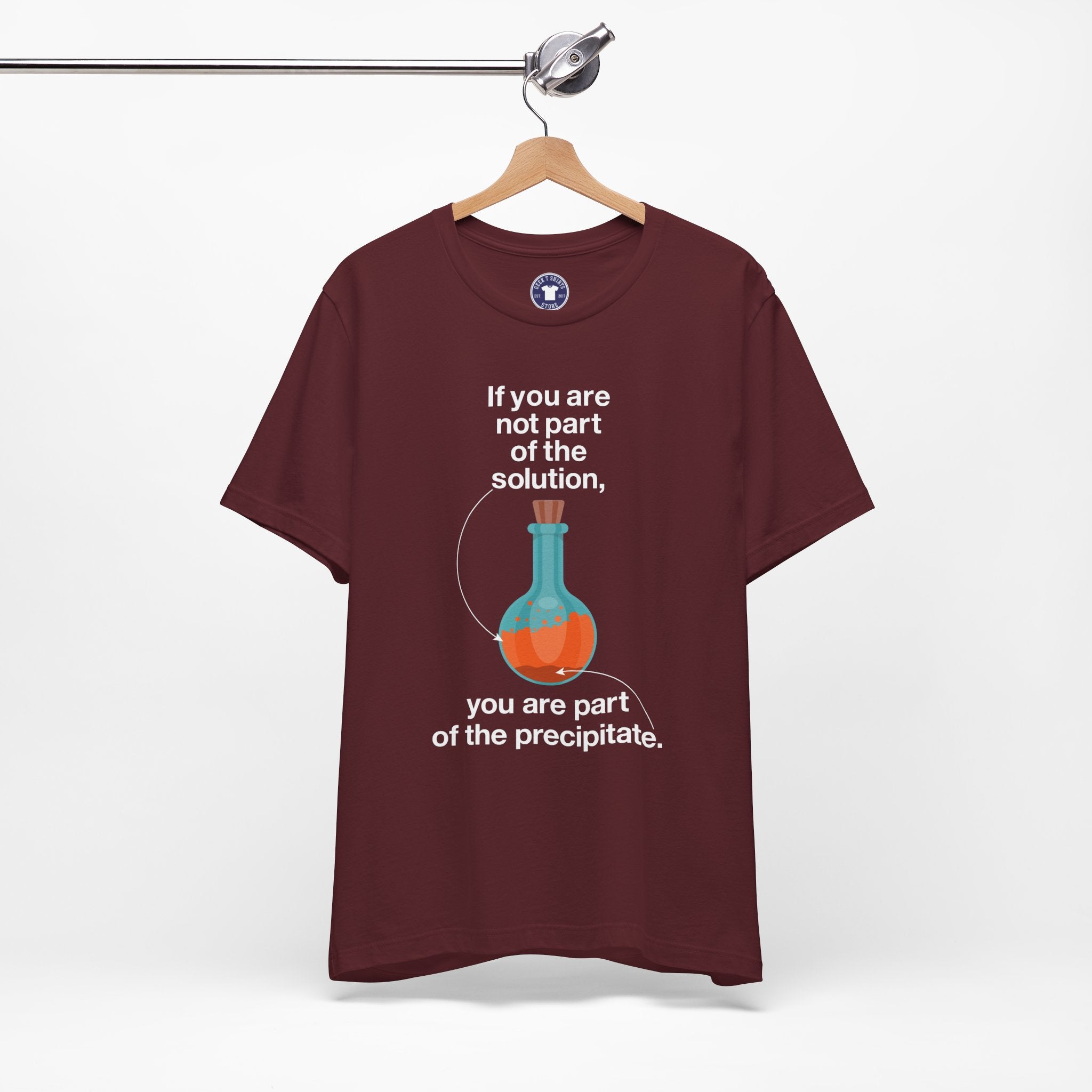 If You Are Not Part Of The Solution - Premium Unisex Crewneck T-Shirt
