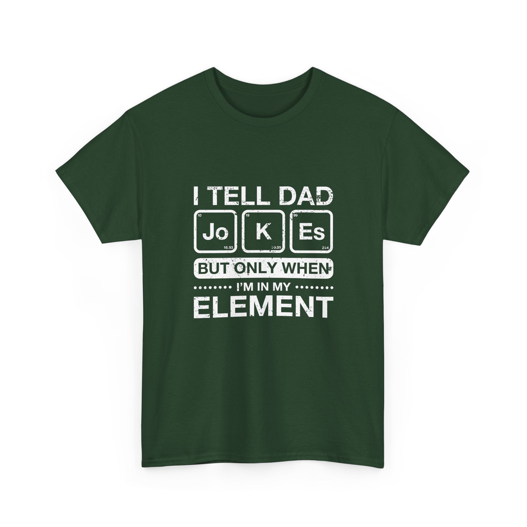 I Tell Dad Jokes - But Only When I'm In My Element - Regular Unisex Crewneck T-Shirt