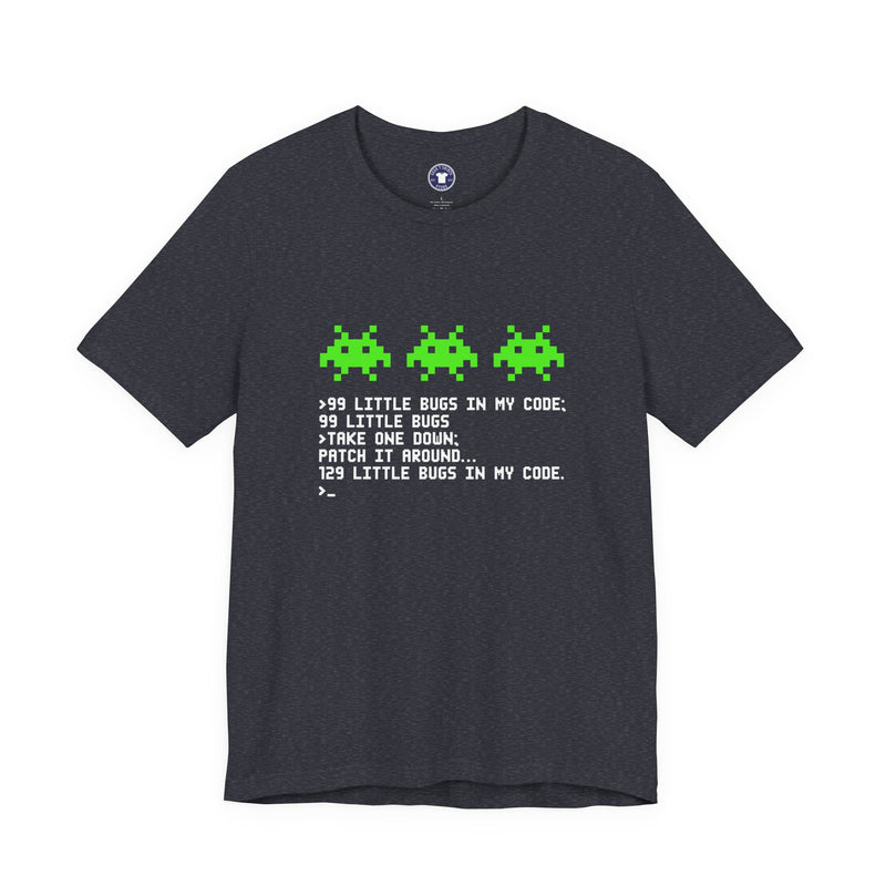 99 Little Bugs In My Code - Nerd Shirt - IT Shirt - Premium Unisex Crewneck T-Shirt
