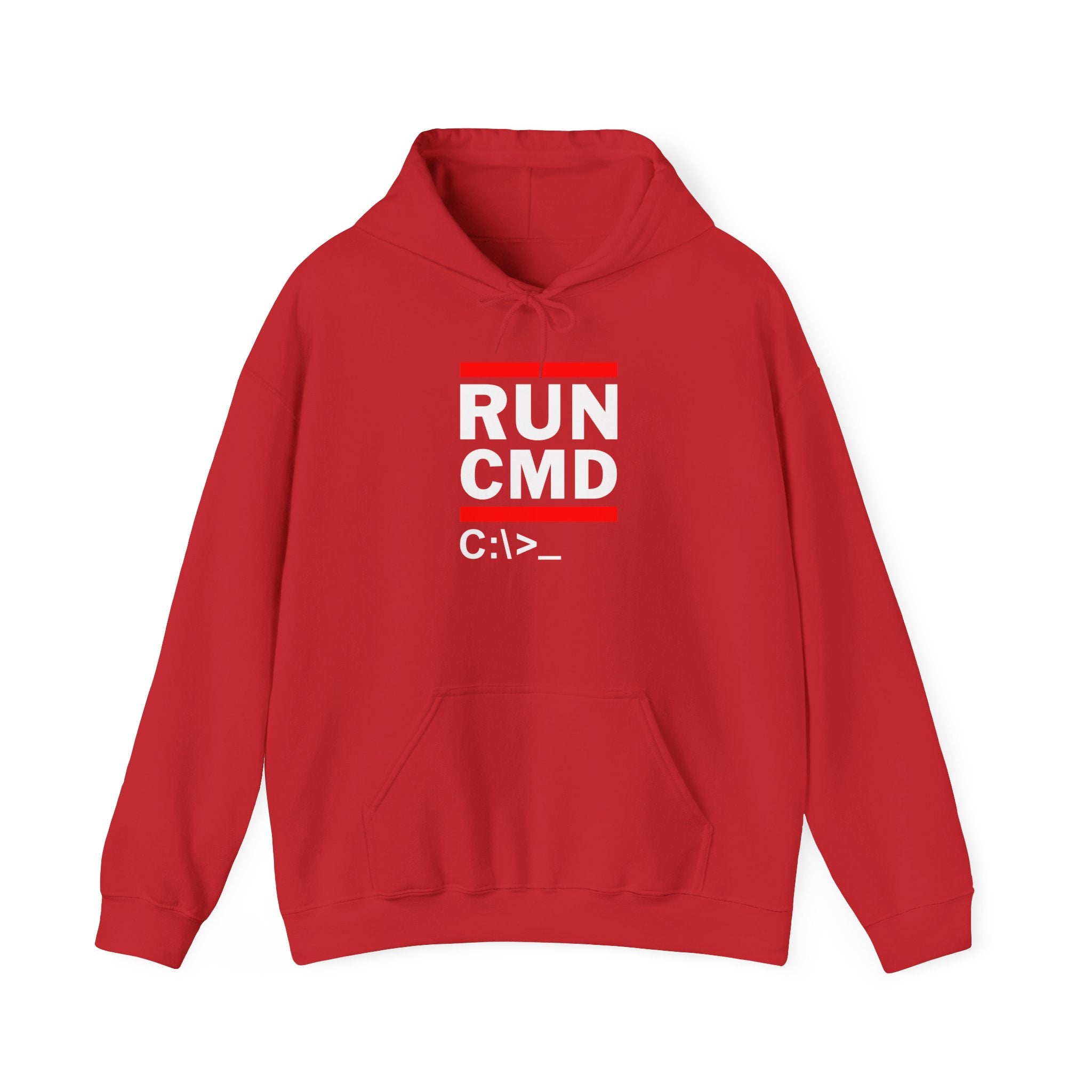 Run Cmd C - IT Hoodie - Funny Coder Hoodie - Ms-Dos - Unisex Hooded Sweatshirt