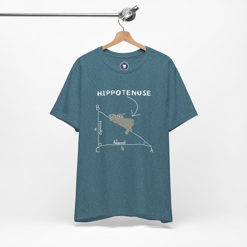 Geometry Hippotenuse Hypotenuse - Premium Unisex Crewneck T-Shirt