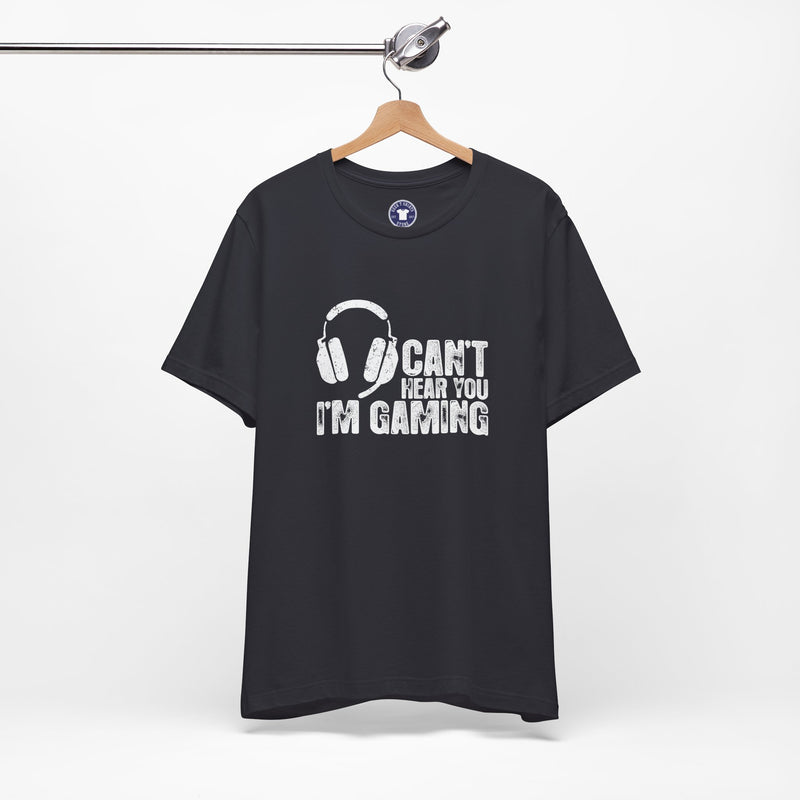 Can't Hear You I'm Gaming - Premium Unisex Crewneck T-Shirt