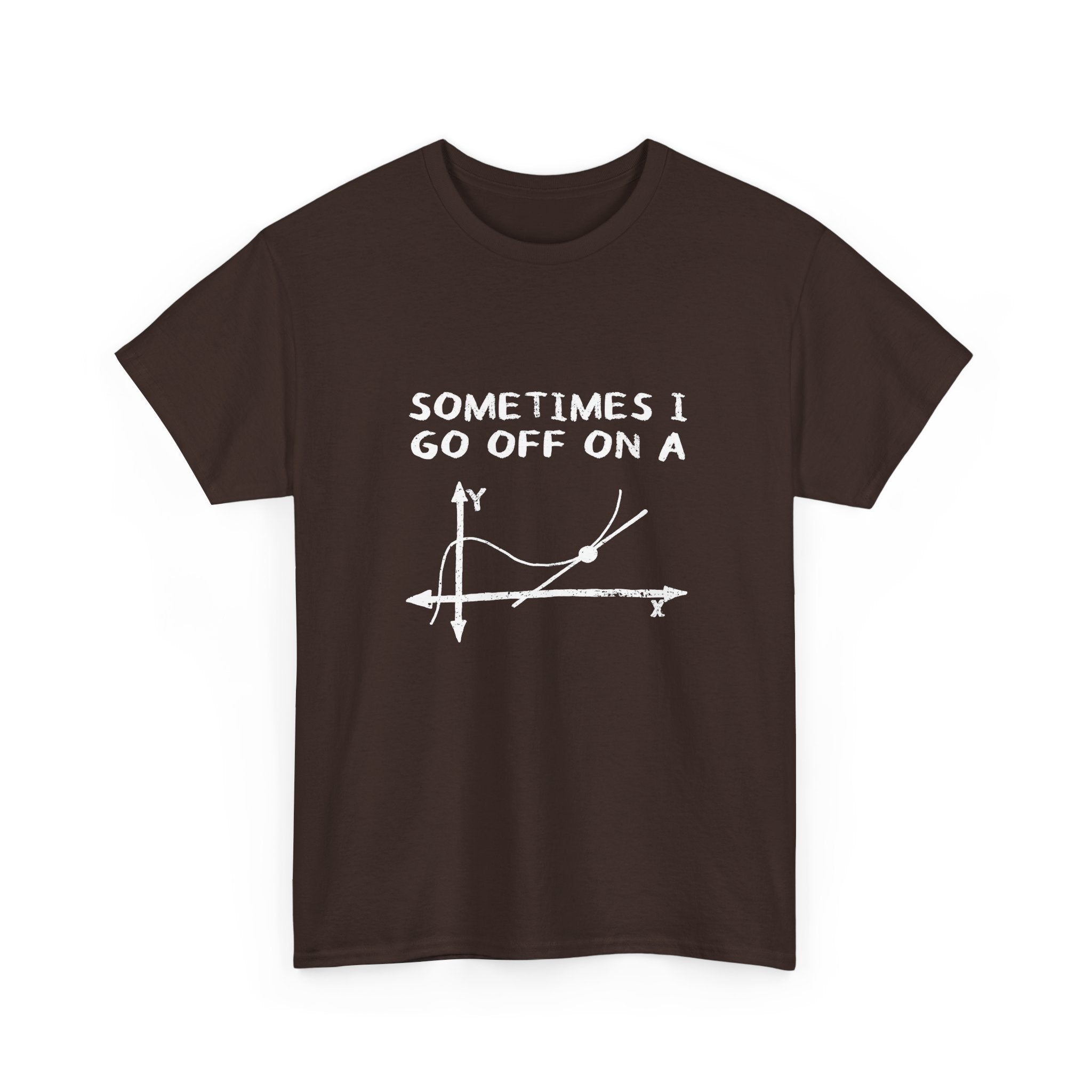 Sometimes I Go Off On A Tangent -  Unisex Crewneck T-Shirt