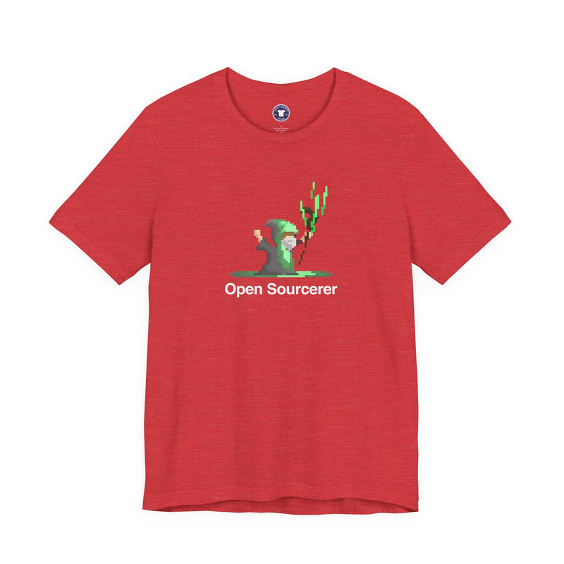 Open Sourcerer - Web Developer - Premium Unisex Crewneck T-Shirt