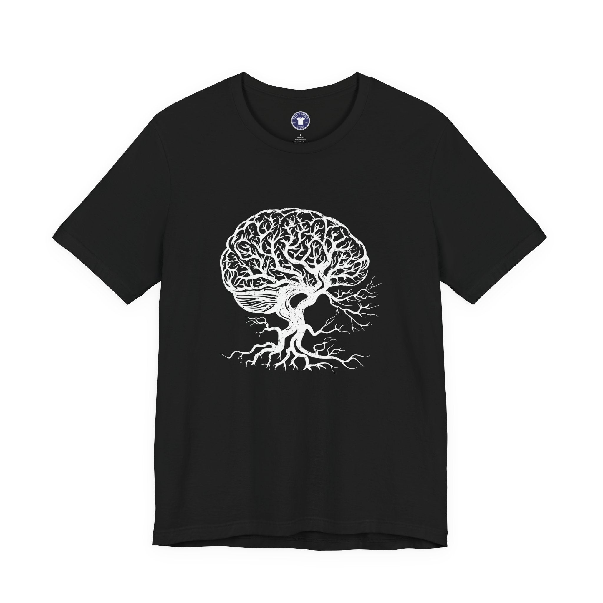 Brain Tree - Premium Unisex Crewneck T-Shirt