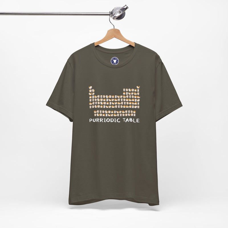 Purriodic Table - Premium Unisex Crewneck T-Shirt