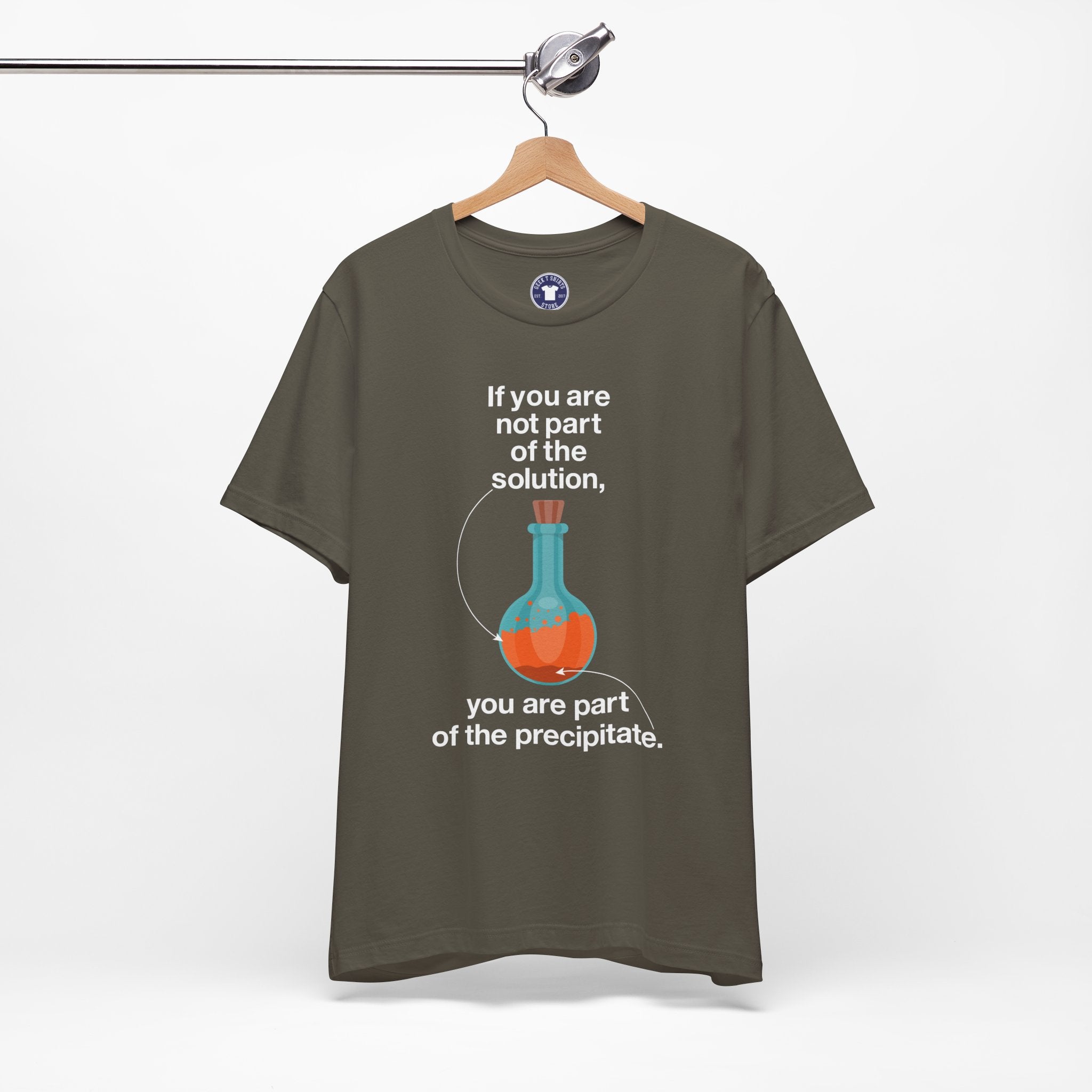 If You Are Not Part Of The Solution - Premium Unisex Crewneck T-Shirt