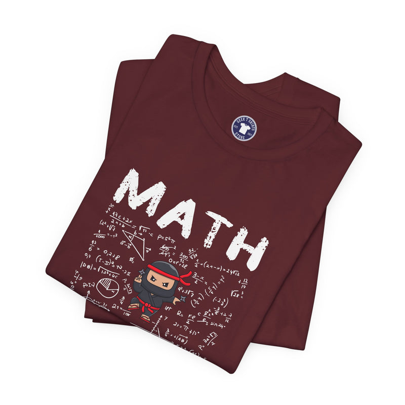 Math Ninja - Math Teacher - Premium Unisex Crewneck T-Shirt
