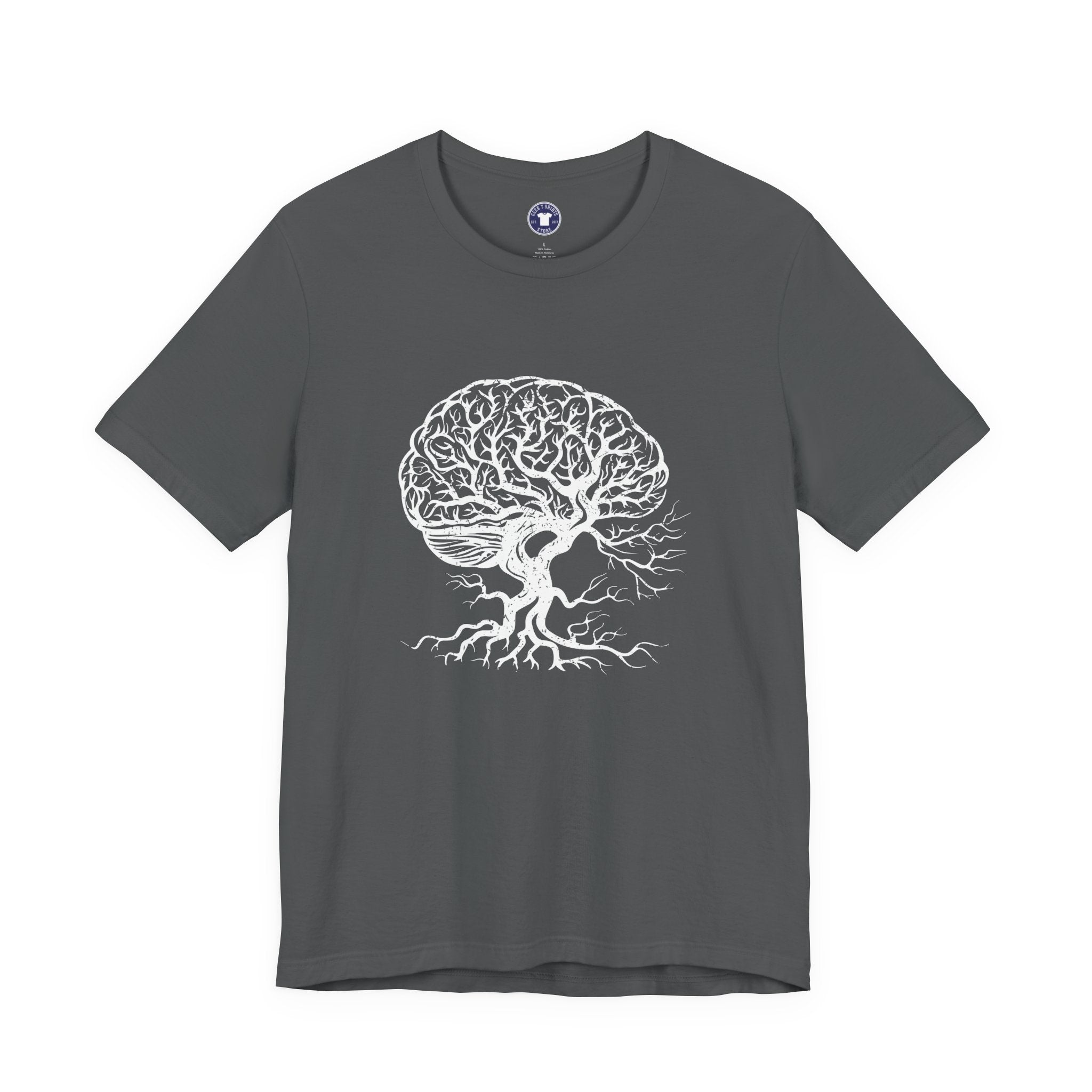 Brain Tree - Premium Unisex Crewneck T-Shirt