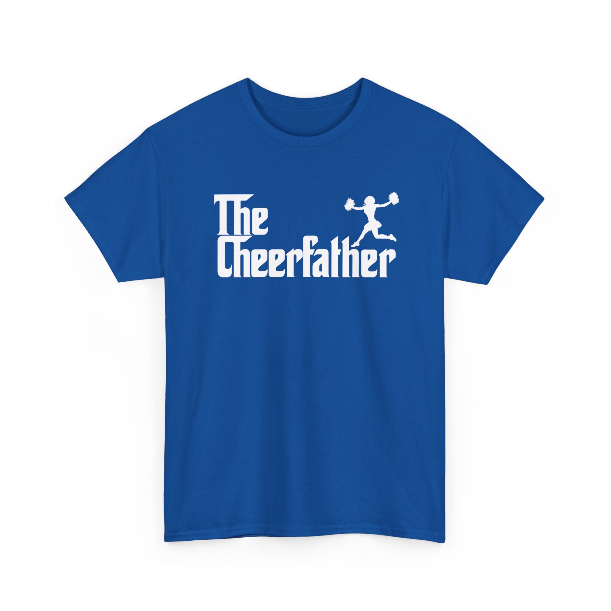 Funny Cheer Dad Shirt The Cheerfather Cheerleader Father Gift - Unisex Regular Crewneck T-Shirt