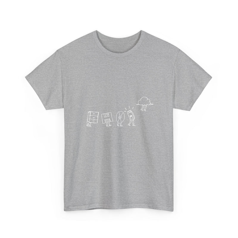 Retro Tech Evolution T-Shirt, Geek T-Shirt, Nerd Shirt, Vintage Computer Art Tee, Tech History Gift, Fun Science Shirt, Digital Age Top
