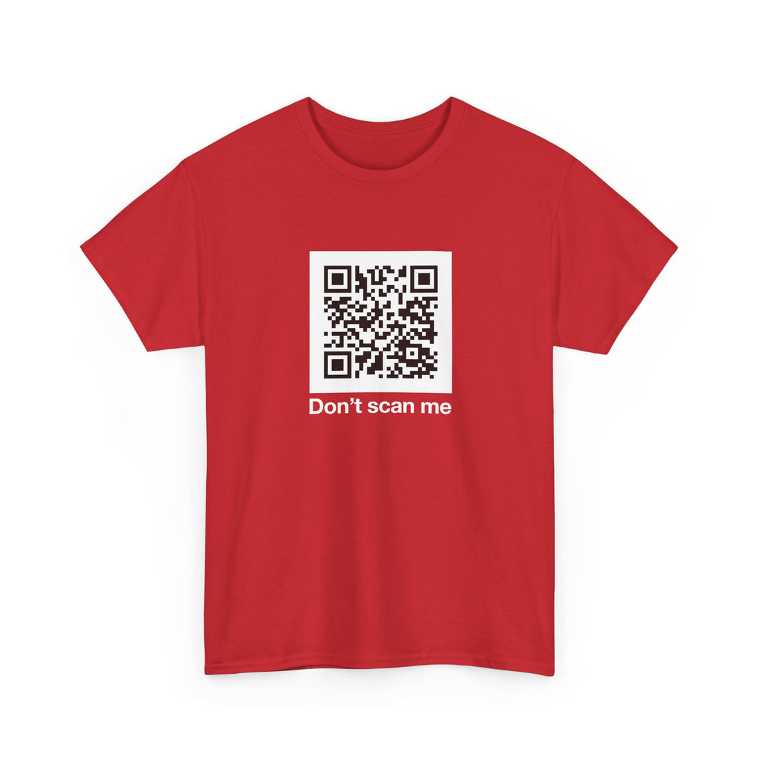 Qr Code Prank - Rick Astley - Dont Scan Me - Regular Unisex Crewneck T-Shirt