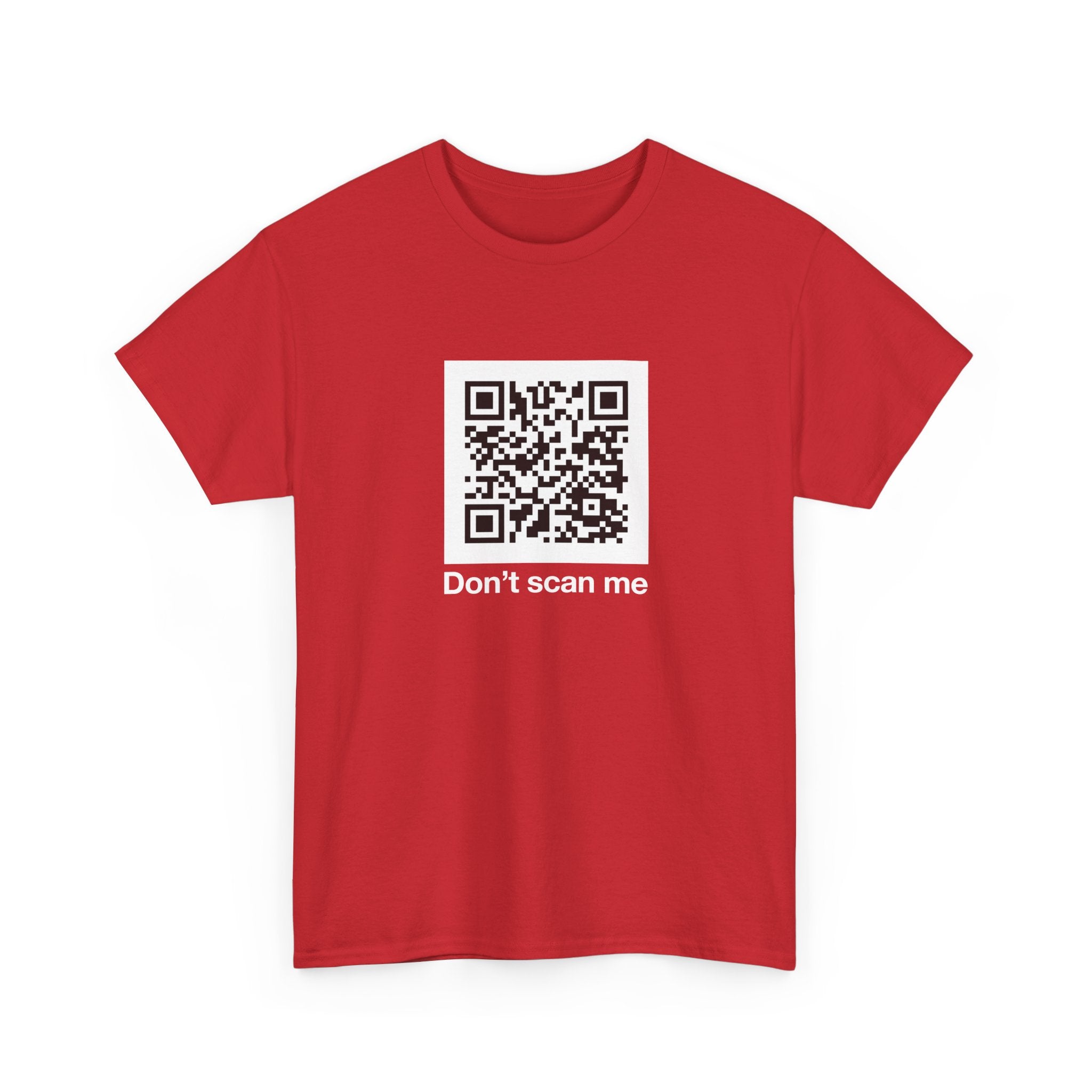 Qr Code Prank - Rick Astley - Dont Scan Me -  Unisex Crewneck T-Shirt