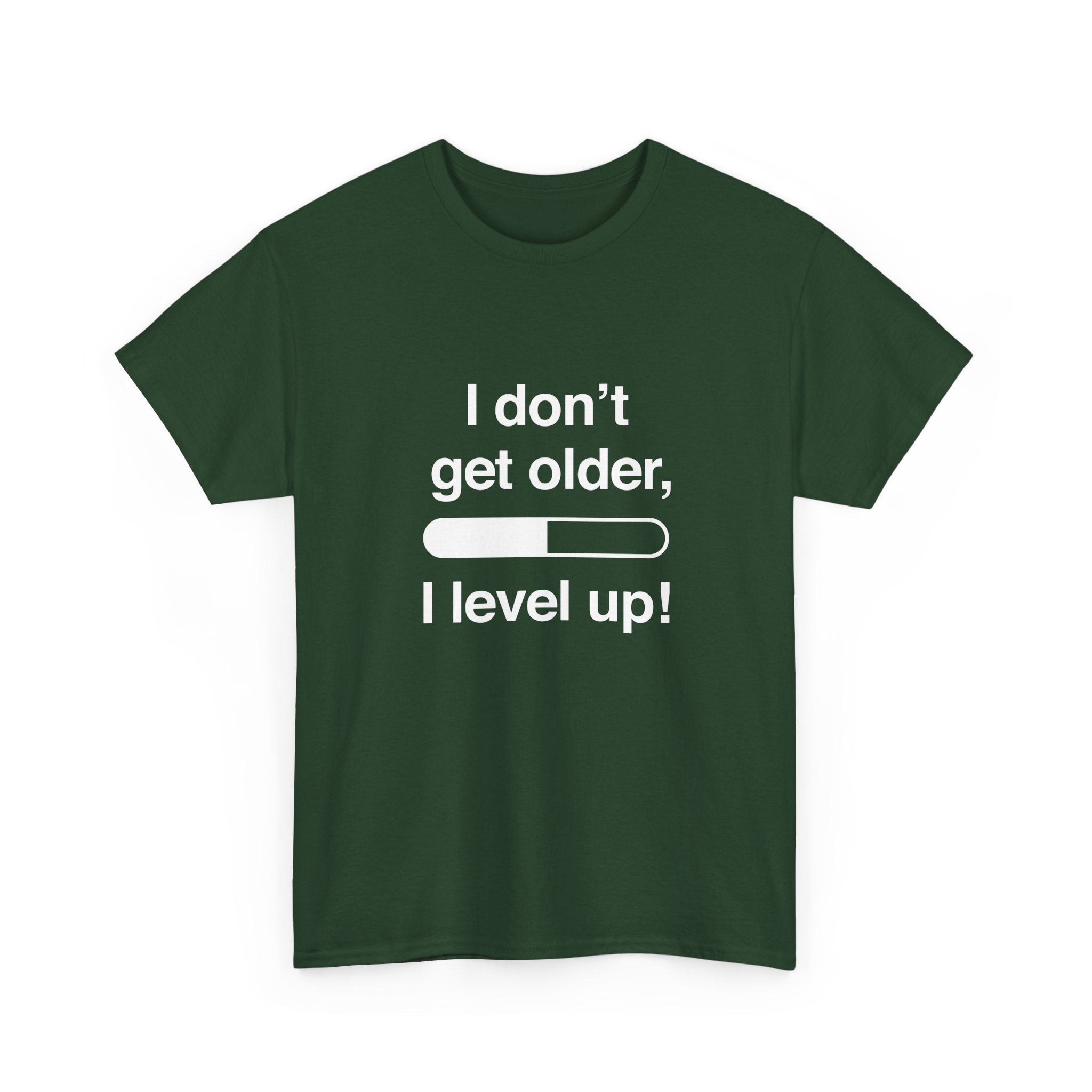 I Don't Get Older I Level Up - Funny Gamer Shirt -  Unisex Crewneck T-Shirt