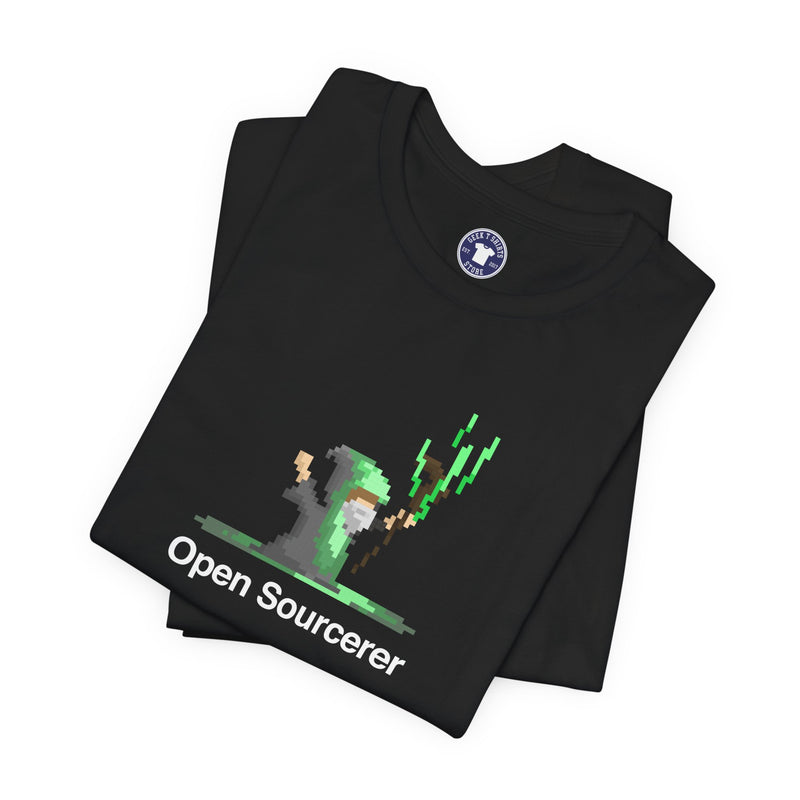 Open Sourcerer - Web Developer - Premium Unisex Crewneck T-Shirt