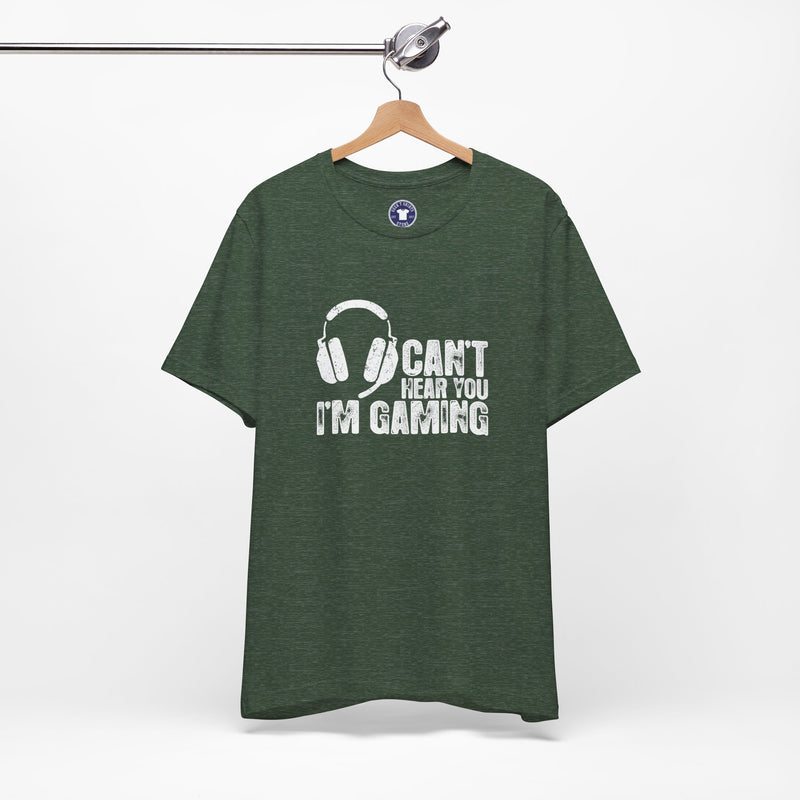 Can't Hear You I'm Gaming - Premium Unisex Crewneck T-Shirt