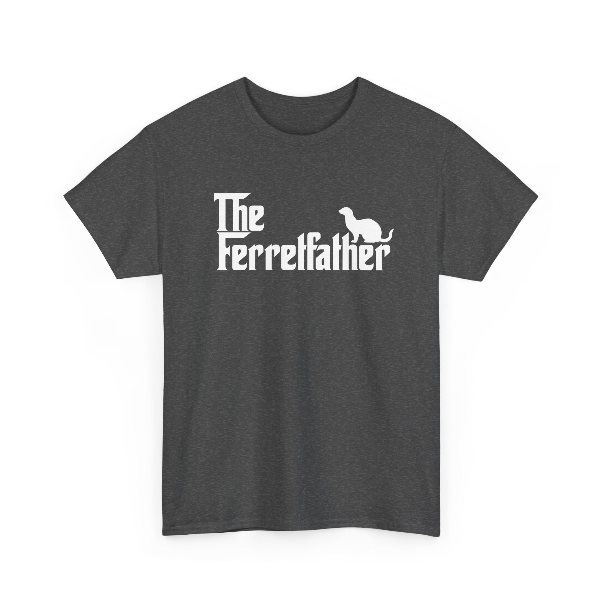 Funny Ferret Shirt The Ferretfather Ferret Dad Gift - Unisex Regular Crewneck T-Shirt
