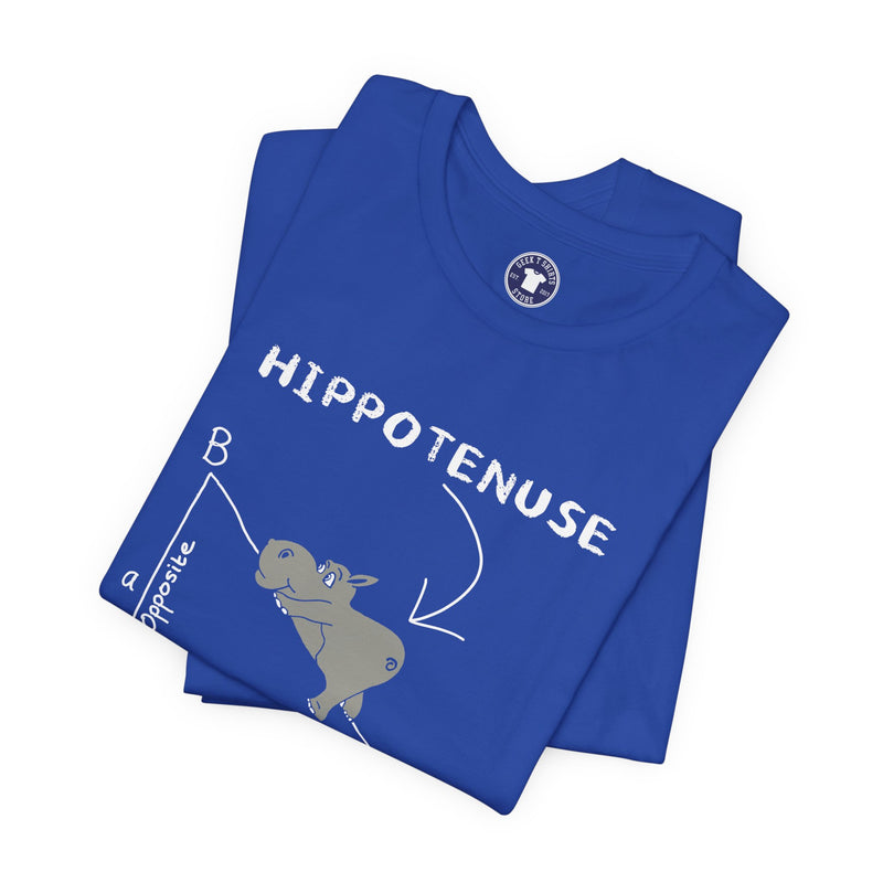 Geometry Hippotenuse Hypotenuse - Premium Unisex Crewneck T-Shirt