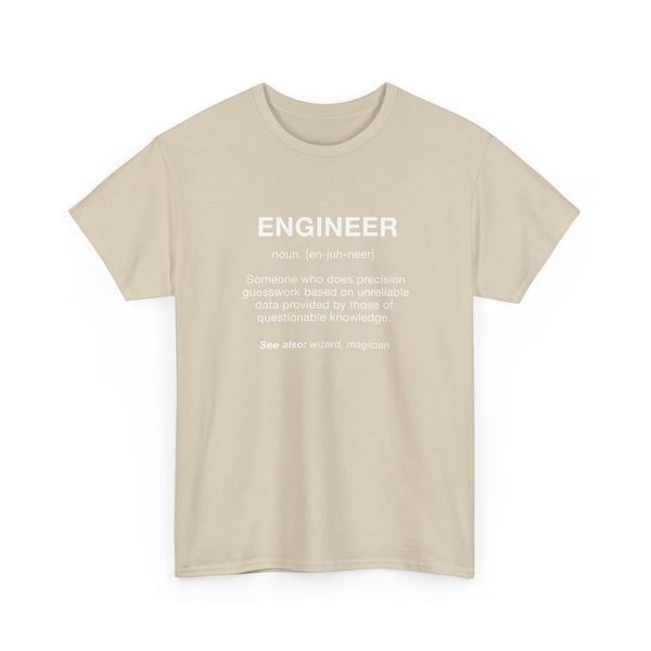 Engineer Noun - Engineering Shirt - Regular Unisex Crewneck T-Shirt