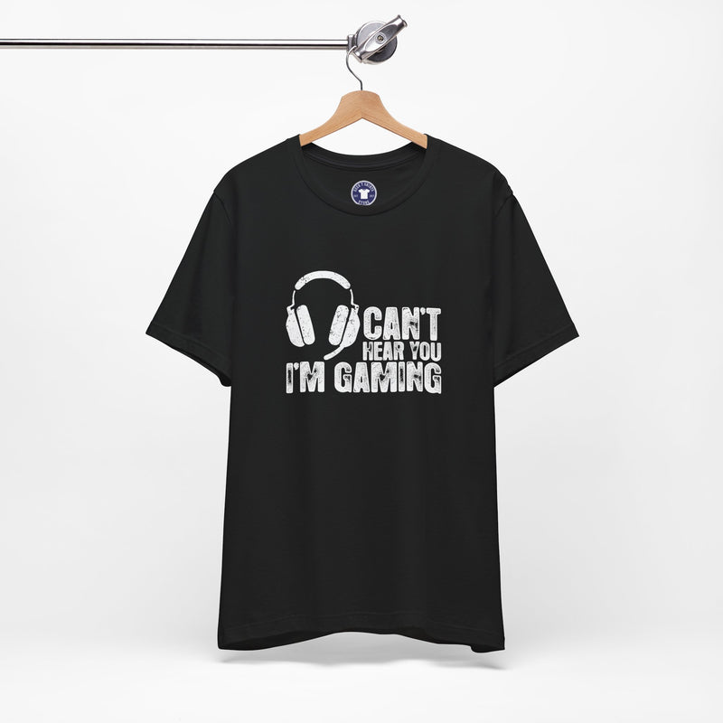 Can't Hear You I'm Gaming - Premium Unisex Crewneck T-Shirt