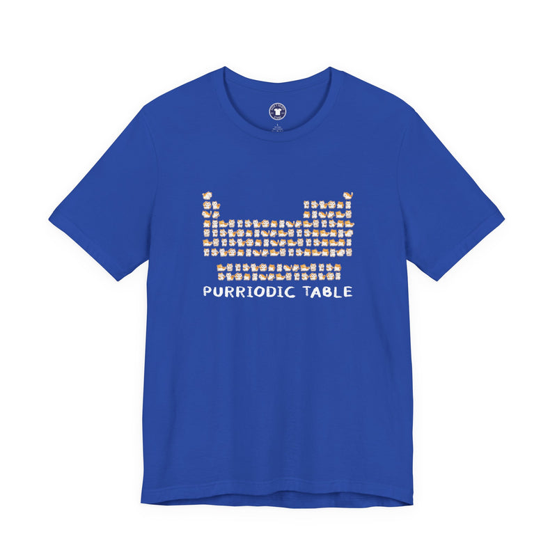 Purriodic Table - Premium Unisex Crewneck T-Shirt