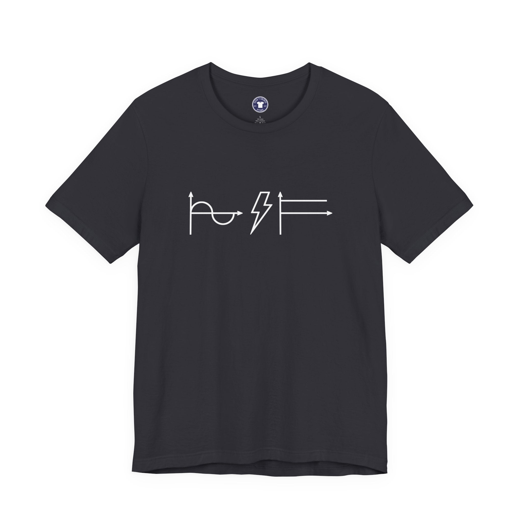 A-C D-C Electrical Engineer Joke - Premium Unisex Crewneck T-Shirt