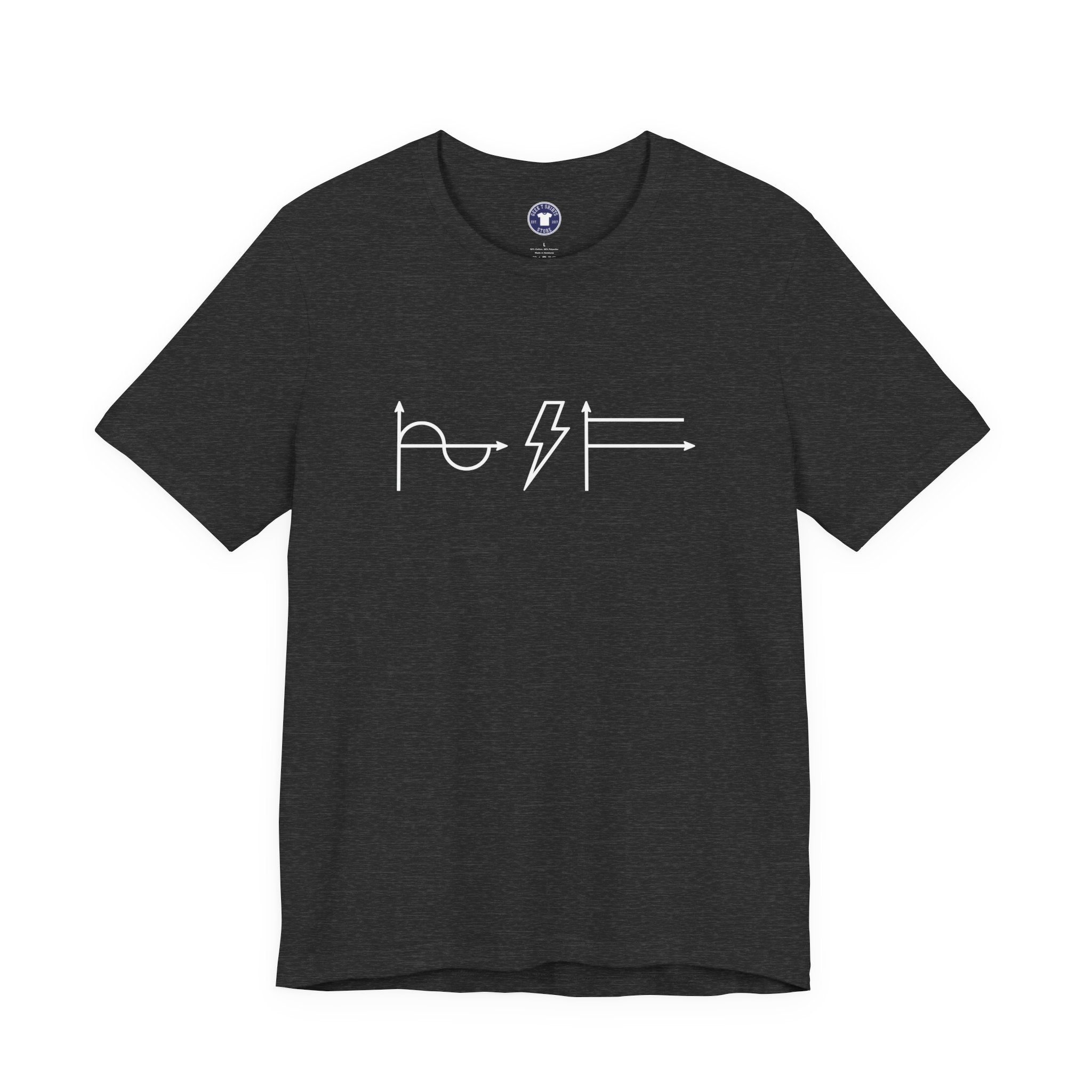 A-C D-C Electrical Engineer Joke - Premium Unisex Crewneck T-Shirt