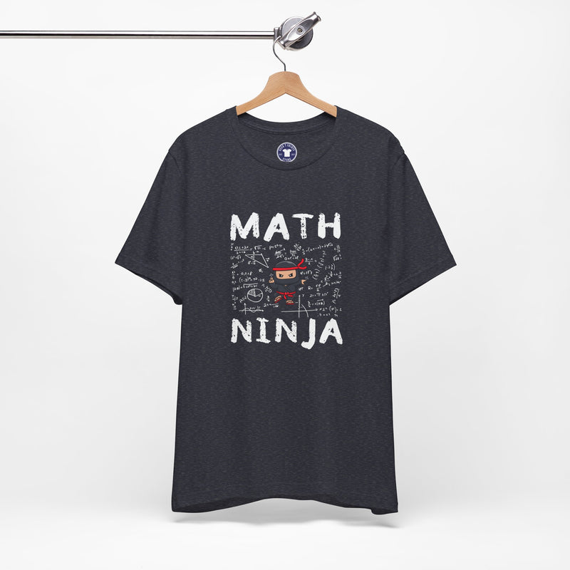 Math Ninja - Math Teacher - Premium Unisex Crewneck T-Shirt