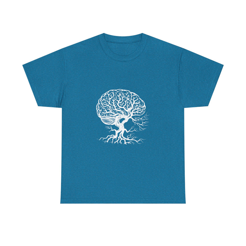 Brain Tree T-Shirt, Mind Tree Art Tee, Geek T-Shirt, Nerd Shirt, Science Nature Shirt, Intelligent Tree Design, Unique Tree Gift Tee