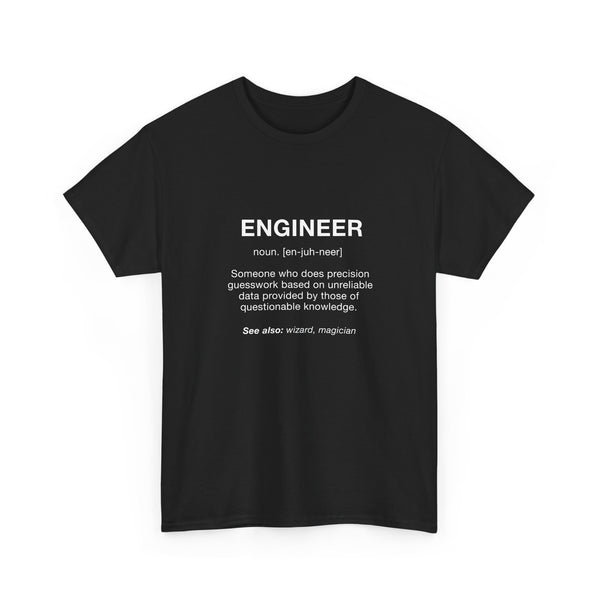 Engineer Noun - Engineering Shirt - Regular Unisex Crewneck T-Shirt